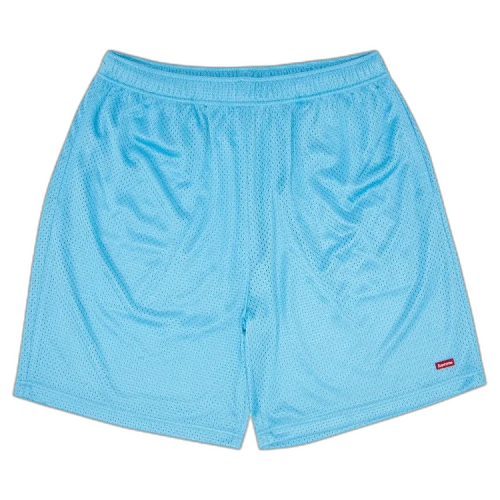 Supreme Small Box Baggy Mesh Short 'Cyan'