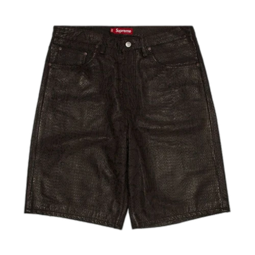 Supreme Baggy Leather Short 'Snakeskin'