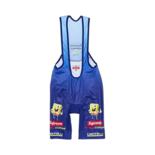 Supreme x Spongebob Squarepants x Castelli Cycling Bib 'Blue'