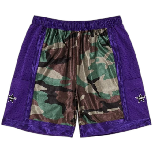 Supreme Side Pocket Basketball Short 'Woodland Camo'
