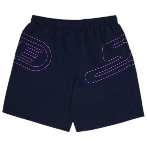Supreme Big Logo Nylon Short 'Navy'