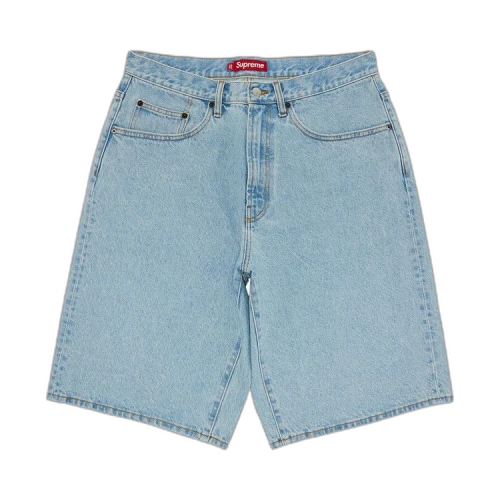 Supreme Baggy Denim Short 'Light Washed Indigo'