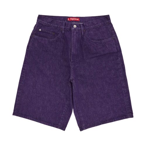 Supreme Baggy Denim Short 'Purple'