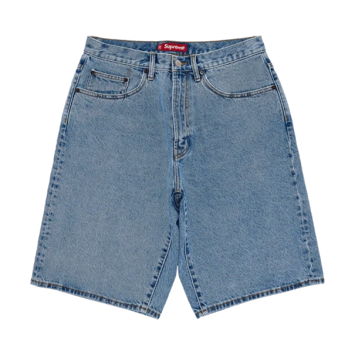 Supreme Baggy Denim Short 'Washed Indigo'