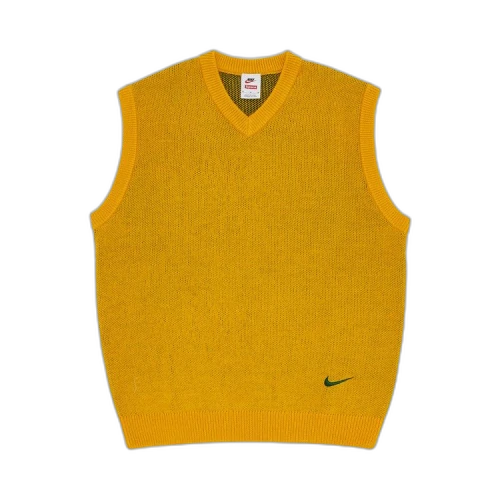 Supreme x Nike Sweater Vest 'Yellow'