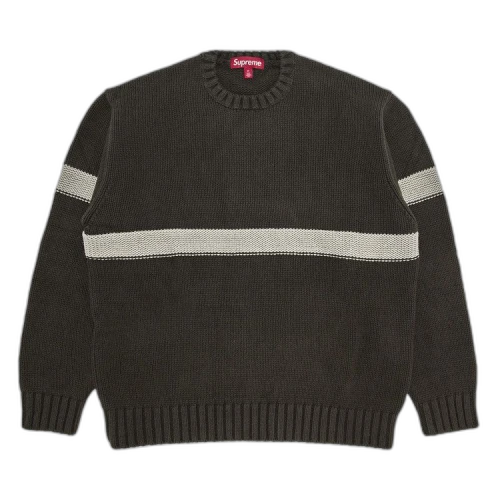 Supreme Tonal Appliqué Sweater 'Brown'