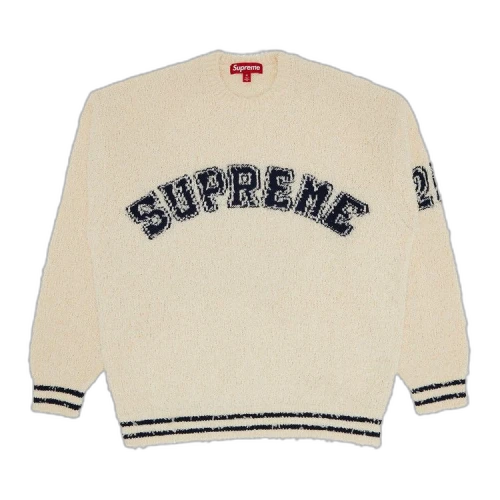 Supreme Textured Arc Sweater 'Cream'