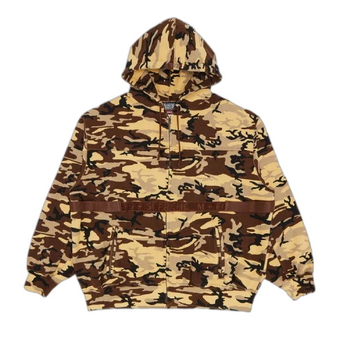 Supreme x Martithé + François Girbaud Zip Up Hooded Sweatshirt 'Camo'