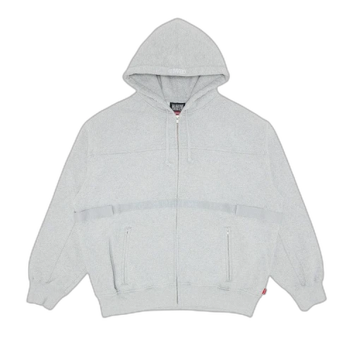 Supreme x Martithé + François Girbaud Zip Up Hooded Sweatshirt 'Heather Grey'