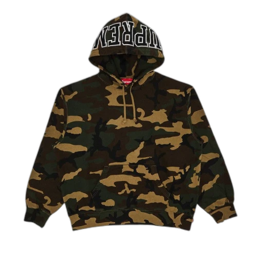 Supreme Team 94 Hooded Sweatshirt 'Woodland Camo'