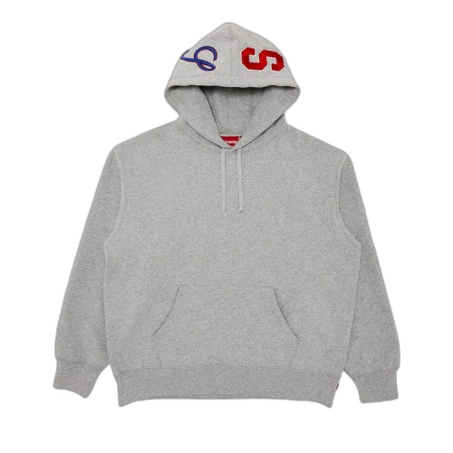 Supreme Multi S Logo Hooded Sweatshirt 'Heather Grey'