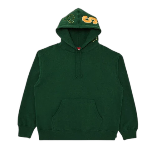 Supreme Multi S Logo Hooded Sweatshirt 'Pine'