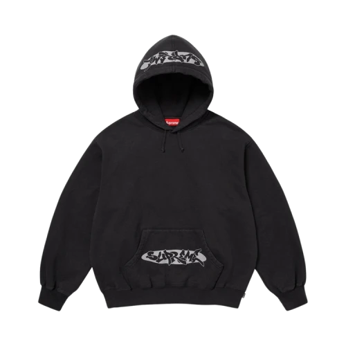 Supreme New World Order Hooded Sweatshirt 'Black'