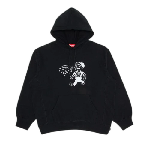 Supreme x Homerun Hooded Sweatshirt 'Black'