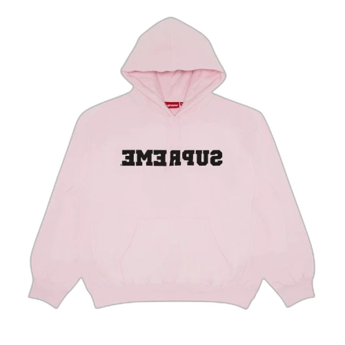 Supreme Reverse Hooded Sweatshirt 'Light Pink'