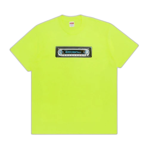 Supreme Receiver Tee 'Fluorescent Yellow'