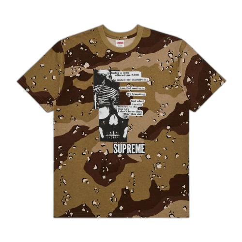 Supreme Anatomy Tee 'Chocolate Chip Camo'
