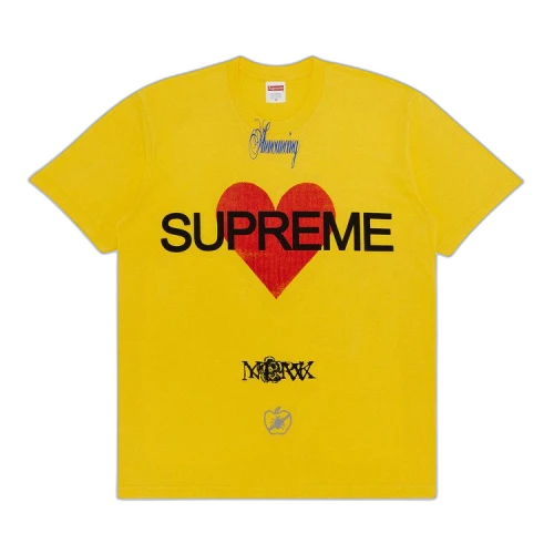 Supreme Announcing Tee 'Yellow'