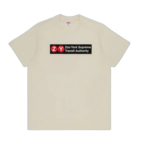Supreme x Zoo York Transit Tee 'Natural'