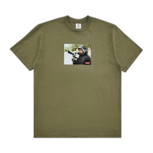 Supreme x 40 Acres Spike Tee 'Light Olive'