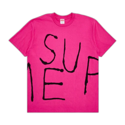 Supreme Painted Tee 'Fuchsia'