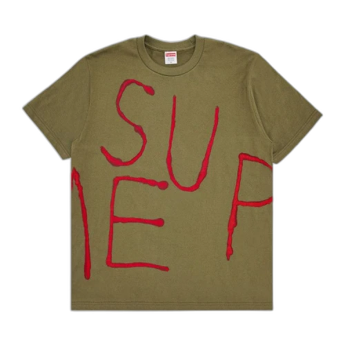 Supreme Painted Tee 'Light Olive'