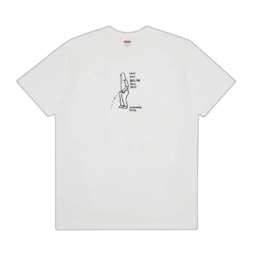 Supreme Piss Tee 'White'