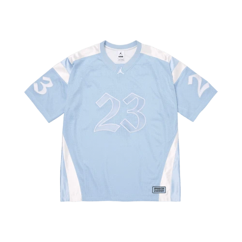 Supreme x Jordan Warm Up Jersey 'Light Blue'