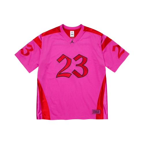Supreme x Jordan Warm Up Jersey 'Pink'