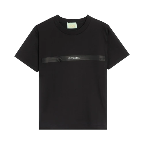 Aries Arise Shrunken Zip T-Shirt 'Black'