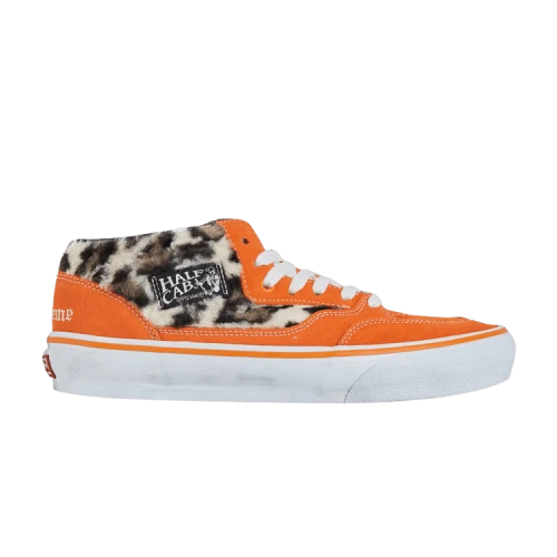 Vans Supreme x Skate Half Cab '92 'Leopard Pack - Orange'