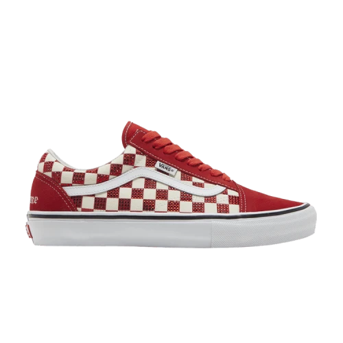 Vans Supreme x Swarovski x Skate Old Skool 'Red'