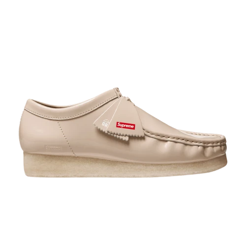 Clarks Supreme x Wallabee 'Patent Leather Pack - Natural'