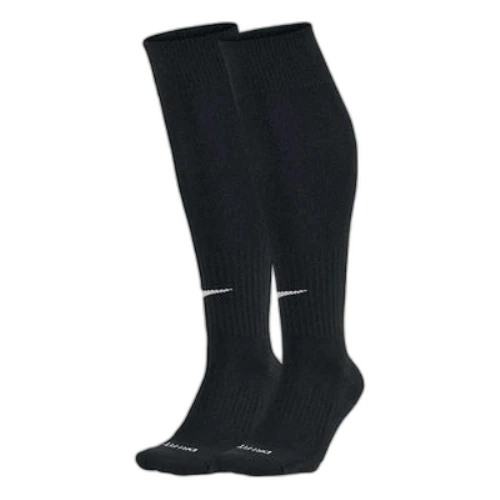 Nike Academy Alphabet Logo Soccer/Football Socks 2 Pairs Black