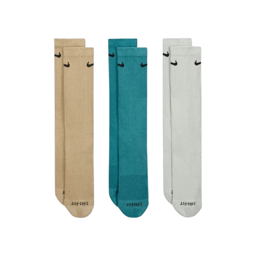 Nike Everyday Plus Cushioned Crew Socks (3 Pairs) 'Multicolor'