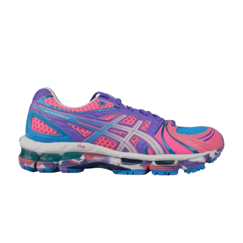 Asics Gel Kayano 18 'Neon Pink Turquoise' (Women's)