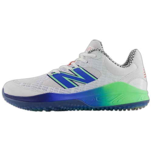 New Balance 3000v7 Turf Trainer Lab Work White Electric Jade Bright Lapis