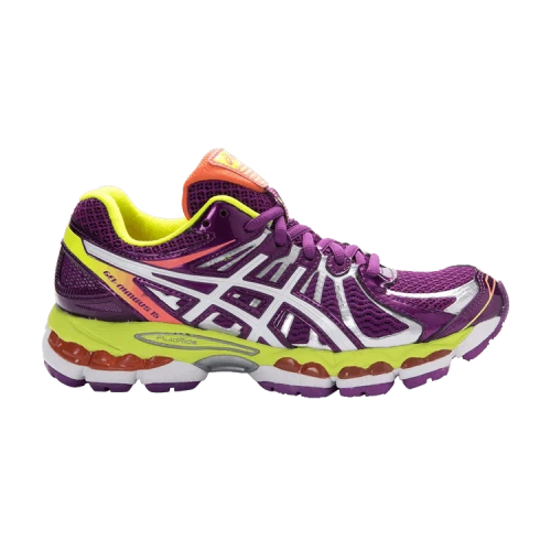 Asics Gel Nimbus 15 'Wine Flash Yellow' (Women's)