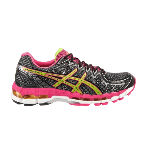 Asics Gel Kayano 20 'Black Lime Raspberry' (Women's)