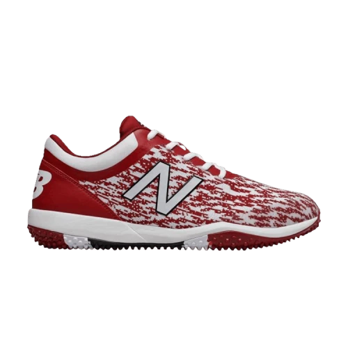 New Balance 4040v5 Turf Trainer 'White Cardinal Red'