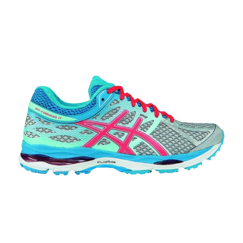 Asics Gel Cumulus 17 'Silver Pink Turquoise' (Women's)