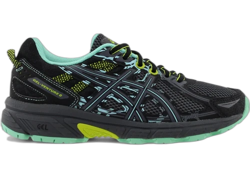 ASICS Gel-Venture 6 Black Carbon Green (Women's)
