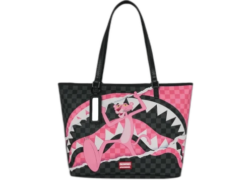 Sprayground Pink Panther on the Run Tote Multicolor