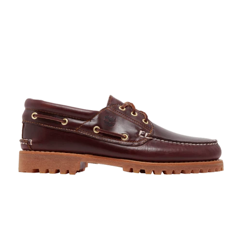 Timberland Authentics 3 Eye Classic Lug Brown Full-Grain Leather