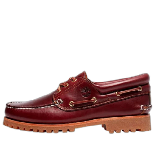 Timberland Authentic 3-Eye Boat 'Burgundy'