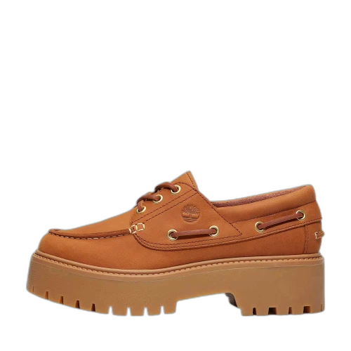 Timberland Stone Street Platform Boat 'Rust Nubuck' (Women's)