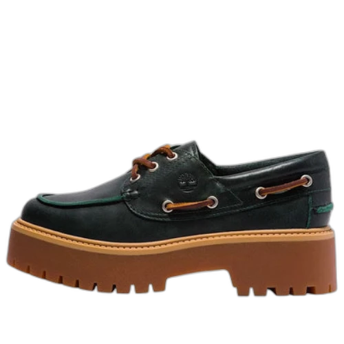 Timberland Stone Street Premium Boat 'Dark Green' (Women's)