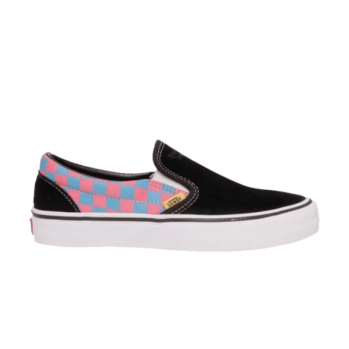 Vans T&C Surf Designs x Classic Slip-On 'Pink Blue Checkerboard'