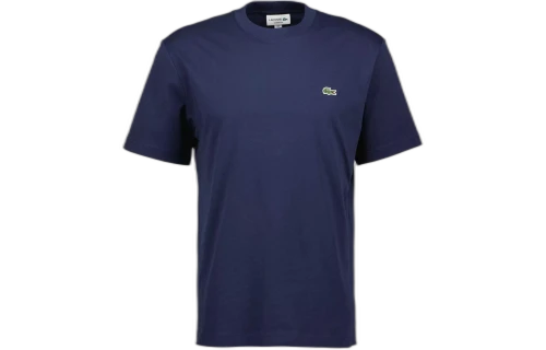 LACOSTE Logo Patch Crewneck T Shirt