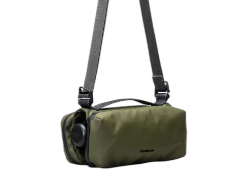 Topologie Brick Pouch Bag Green